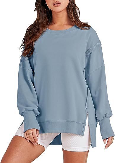 Cozy Oversized Crewneck Sweatshirt – Fall & Winter Essential