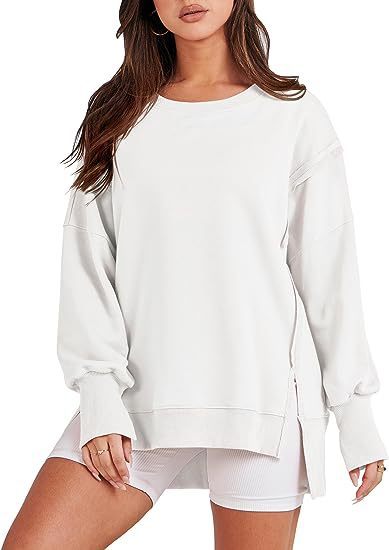 Cozy Oversized Crewneck Sweatshirt – Fall & Winter Essential