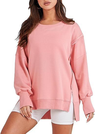 Cozy Oversized Crewneck Sweatshirt – Fall & Winter Essential
