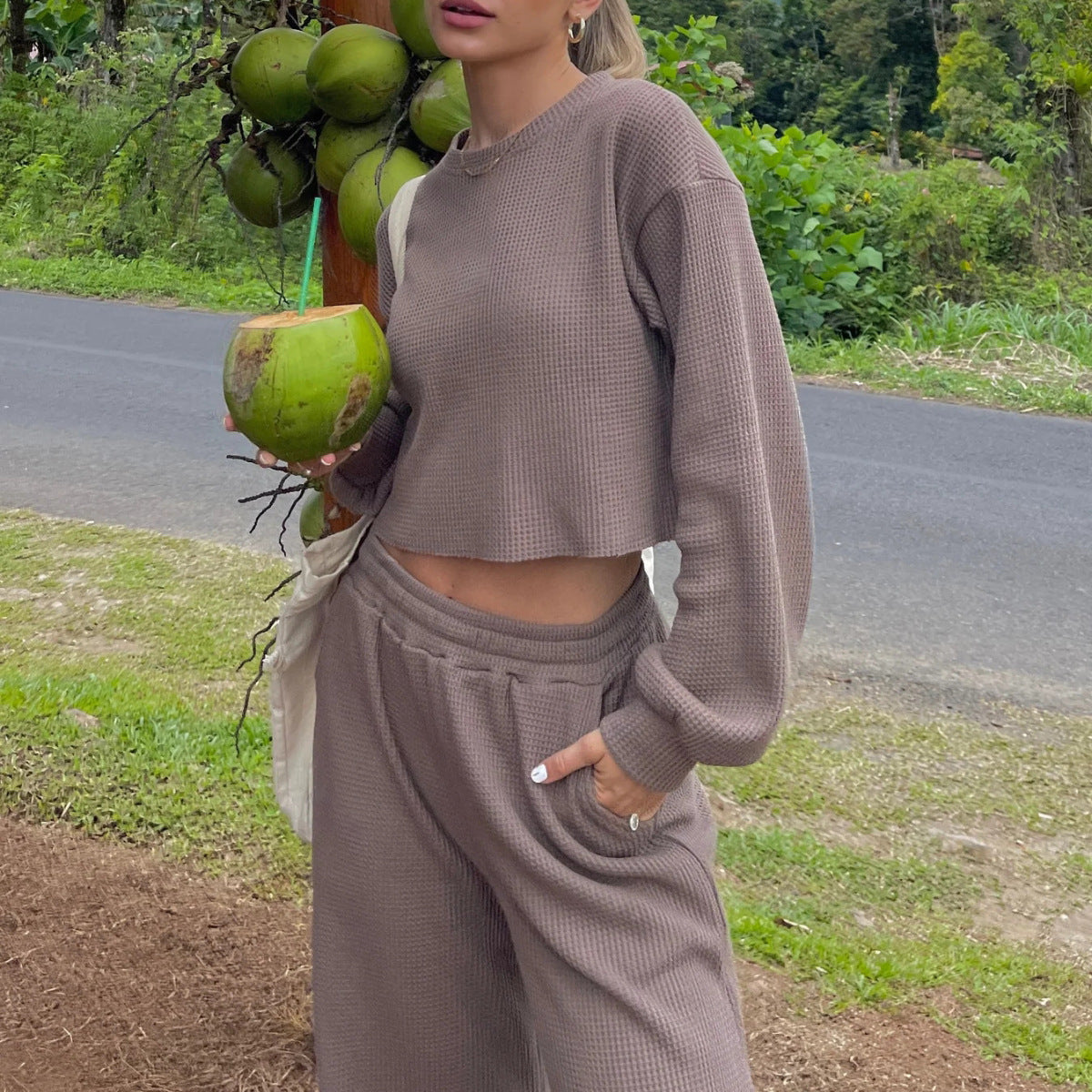 Women’s Autumn/Winter Casual Sweatshirt Set