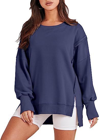 Cozy Oversized Crewneck Sweatshirt – Fall & Winter Essential