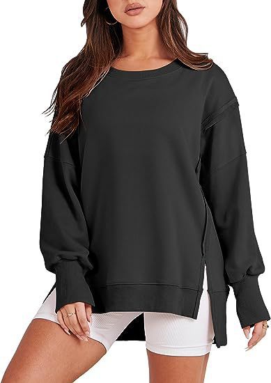 Cozy Oversized Crewneck Sweatshirt – Fall & Winter Essential
