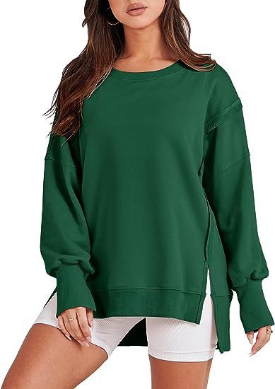 Cozy Oversized Crewneck Sweatshirt – Fall & Winter Essential